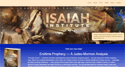 Desktop Screenshot of isaiahinstitute.com